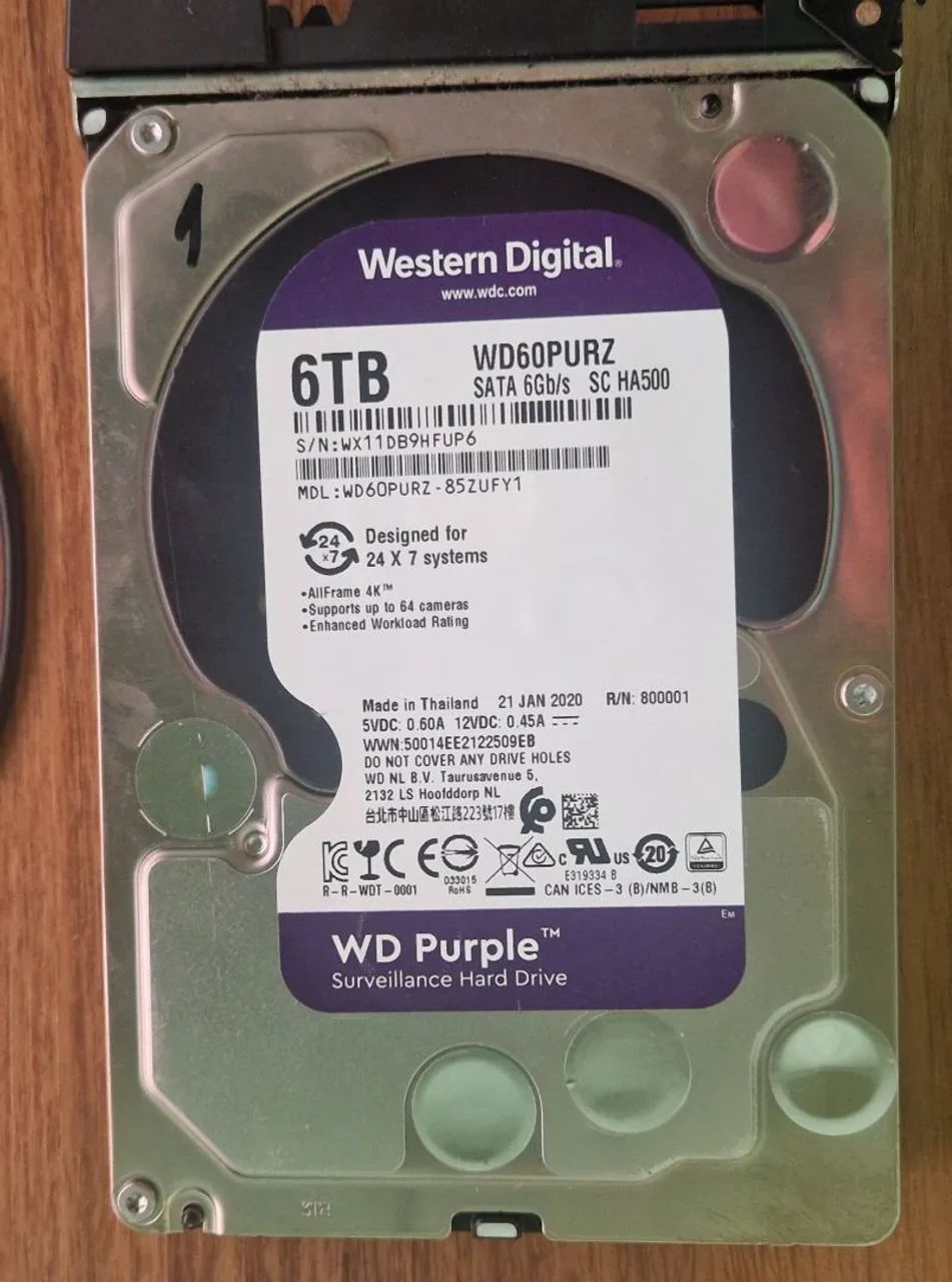 HD Western Digital 6TB