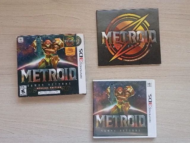 Metroid Samus Returns SPECIAL EDITION 3DS ORIGINAL + TRILHA SONORA