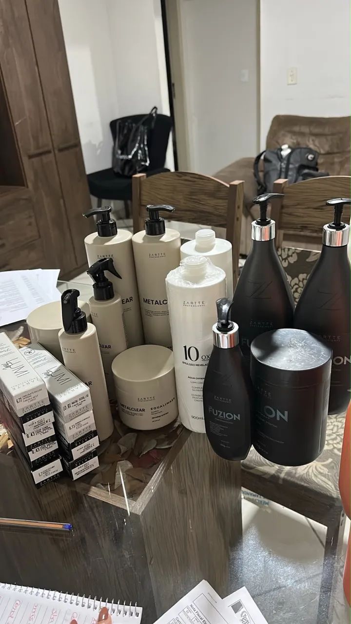 Produtos de salão de beleza