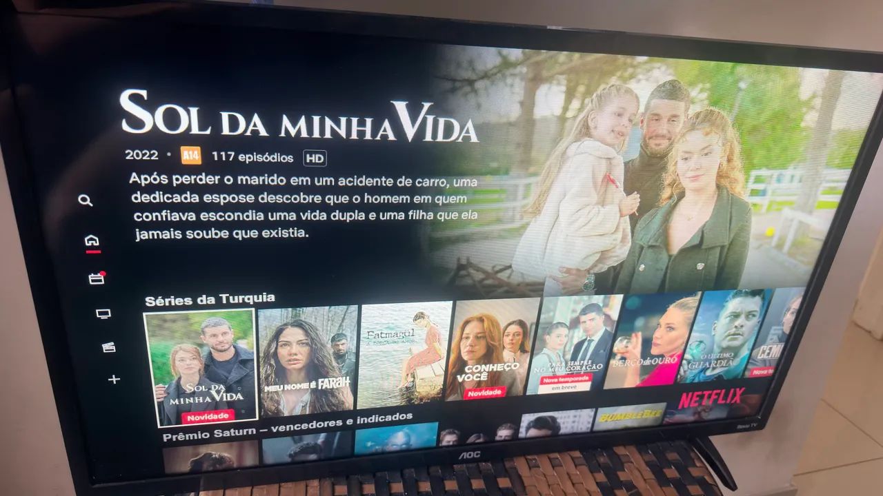 VENDO TV SMART 32 polegadas  - Foto 3
