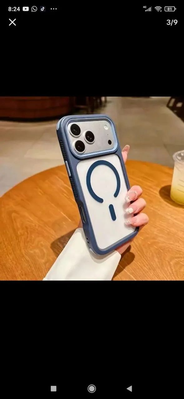 CAPA PROTETORA PREMIUM IPHONE 17 PRÓ MAX