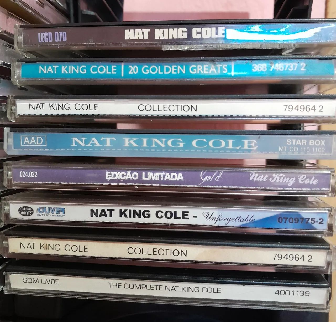 Nat King Cole - 8 CDs Coleção | Clássicos Românticos Jazz Crooner