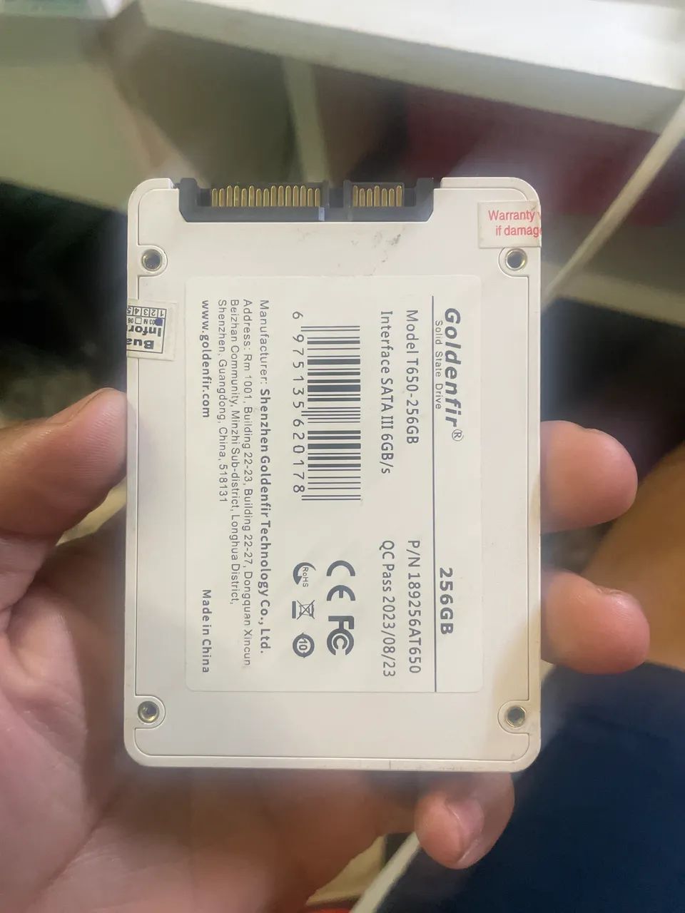 Ssd de 256 gb saudável e com Windows 10 e programas  - Foto 2