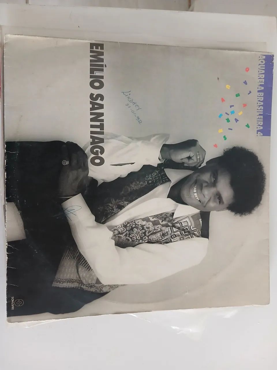 Disco vinil Emílio Santiago