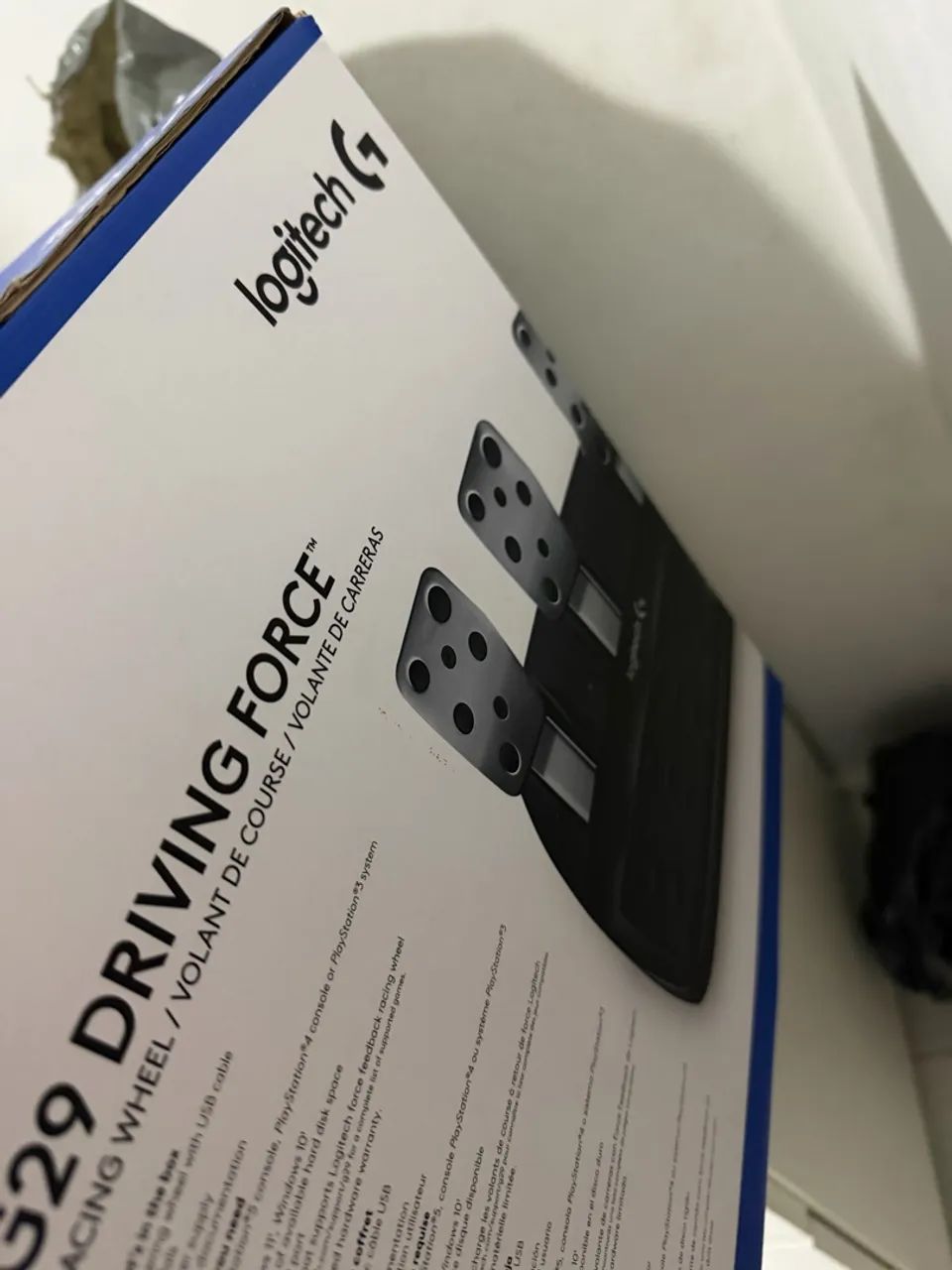 Volante Logitech g29 PS5, PS4, PS3 e PC  - Foto 4