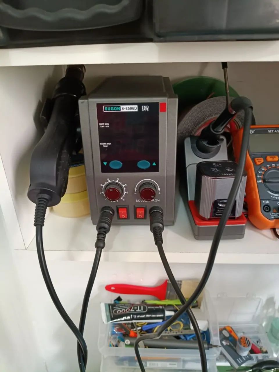 Bancada completa para assistência técnica de celular. - Foto 3