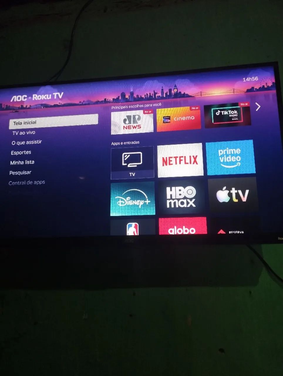 Tv AOC Roku 32 polegadas 