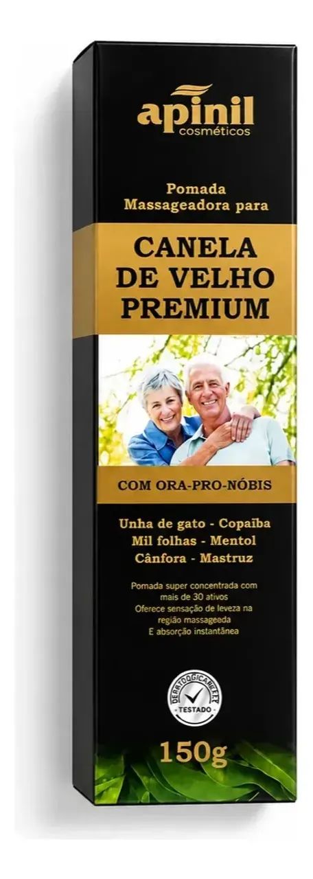 Pomada Massageadora Canela De Velho Com Ora-pro-nóbis Apinil