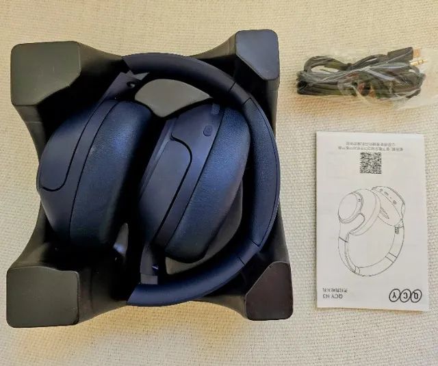 Headphone Qcy H3 Anc Azul - Foto 4
