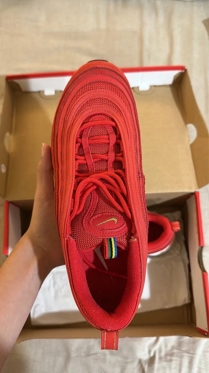 Air max 97 vermelho