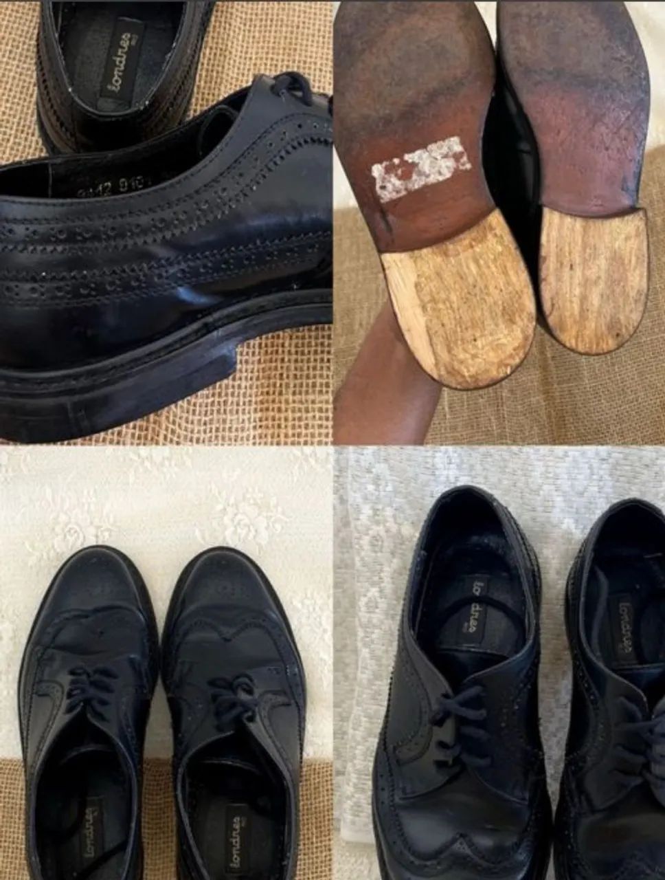 Londres Rio wingtip brogue derby - Foto 3