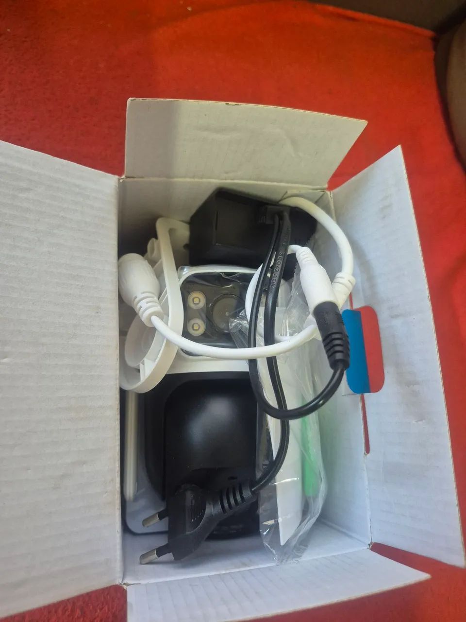 Camera dome 4k dupla, externa, sem cartao sd - Foto 2