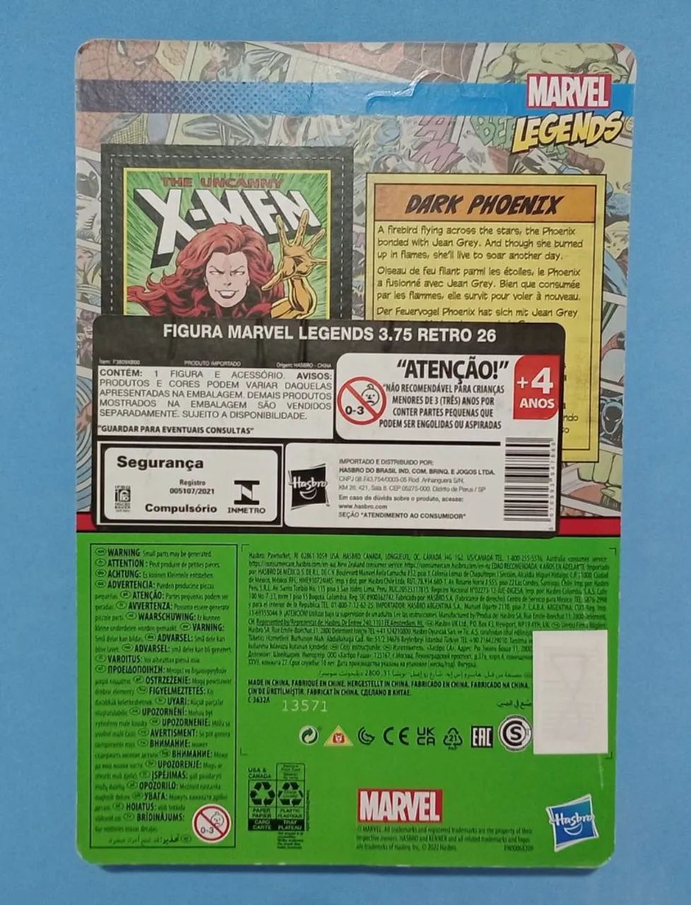Figuras Fênix Negra Marvel Legend Retrô 375  - Foto 2