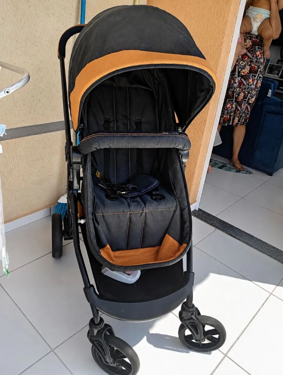 Carrinho de bebê moisés Galzerano  - Foto 2
