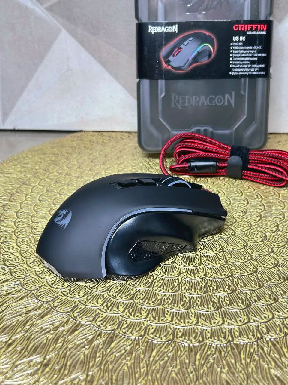 Mouse Gamer Redragon M607 com Fio - Precisão e Performance para Gamers - Foto 3