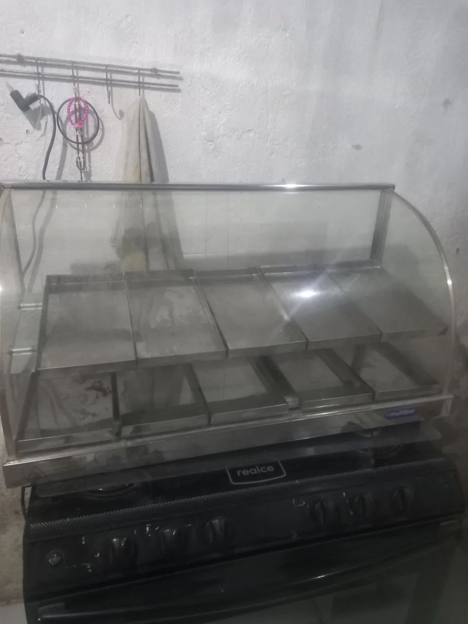 Aquecedor para salgados 