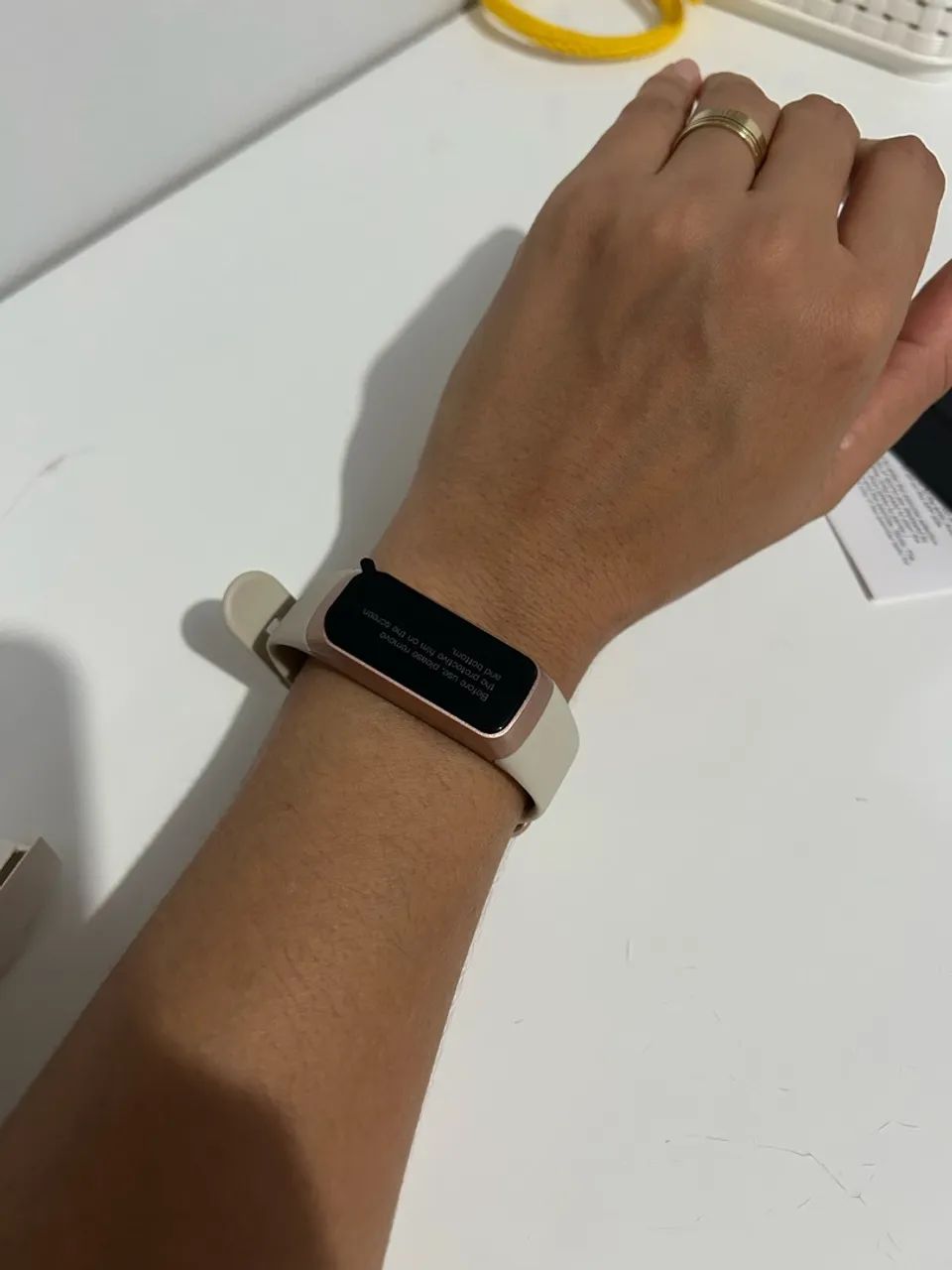 Relógio Fit Tracker AMOLED Smart Band - Foto 3