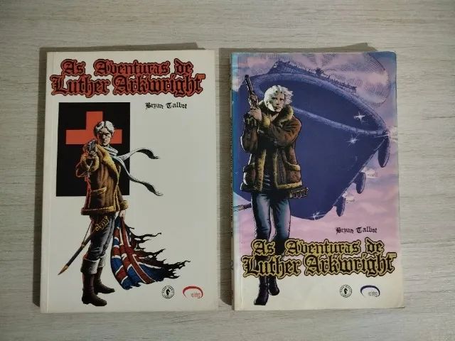 HQ Quadrinhos As Aventuras de Luther Arkwright (completo em 2 Volumes)