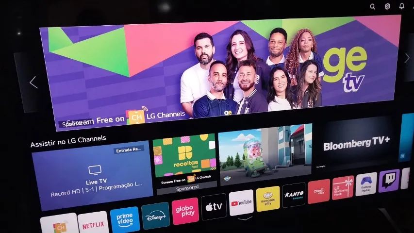 Tv Smart 55 4k Lg Alexa Comando de Voz Inteligencia Artificial