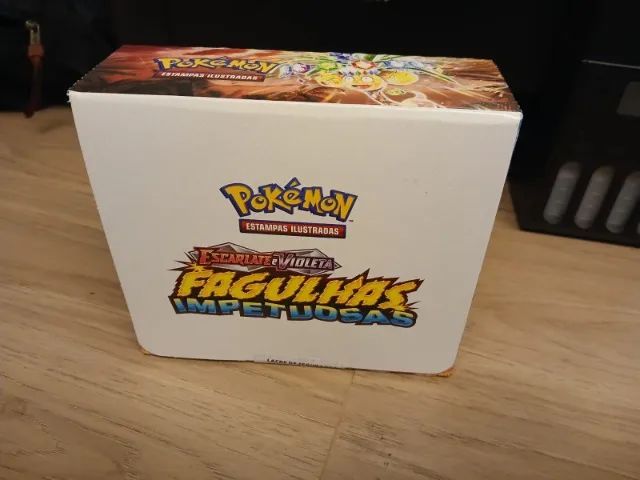 Caixa de Boosters Pokemon Fagulhas Impetuosas (36 boosters)