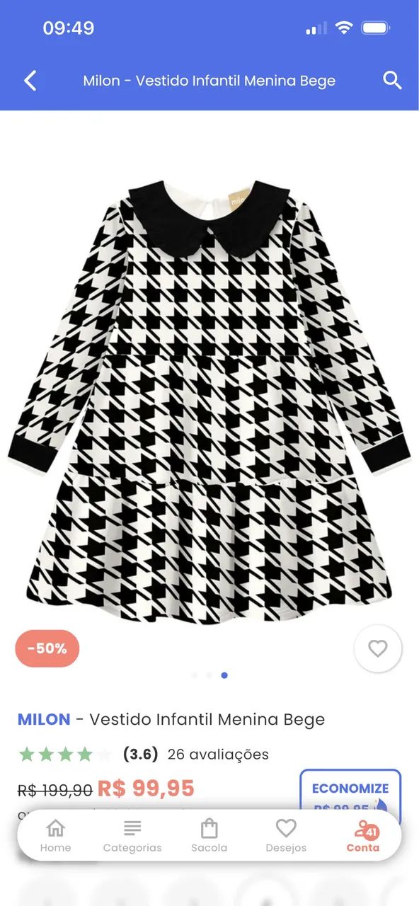 Vestido milon novo - Foto 2