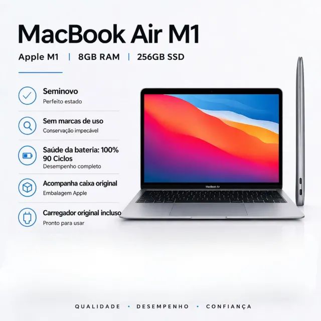 【美品】MacBook Air M1 8GB 256GB /バッテリー100 MacBook Air M1 8GB RAM 256GB SSD 13,3
