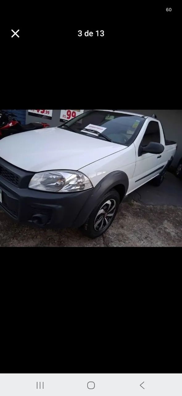 Fiat Strada Working Hard 1.4 Fire Flex 8V CS 2020 - Foto 2