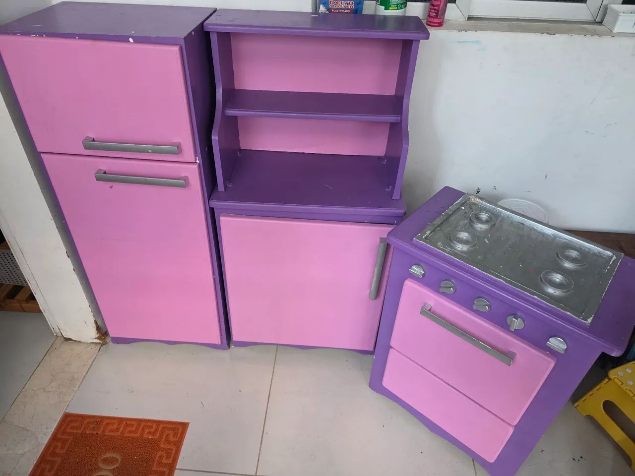 Cozinha de brinquedo em MDF - Foto 2
