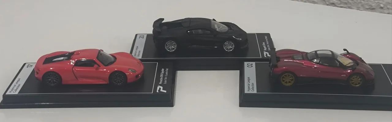 Hot Wheels/Postercars Porche, Bugatti e Pagani  - Foto 5