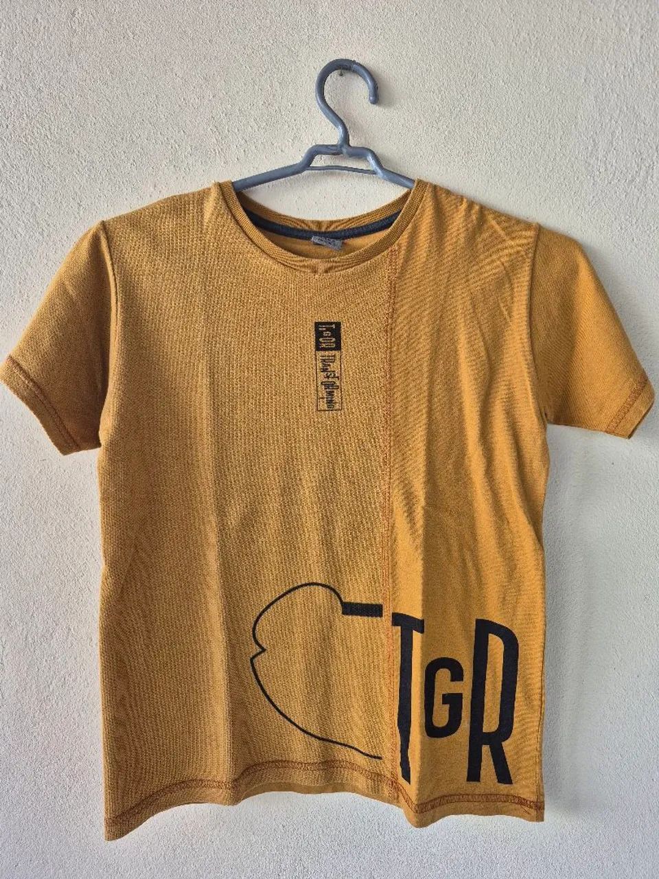 Kit com 3 camisas tigor tam. 8