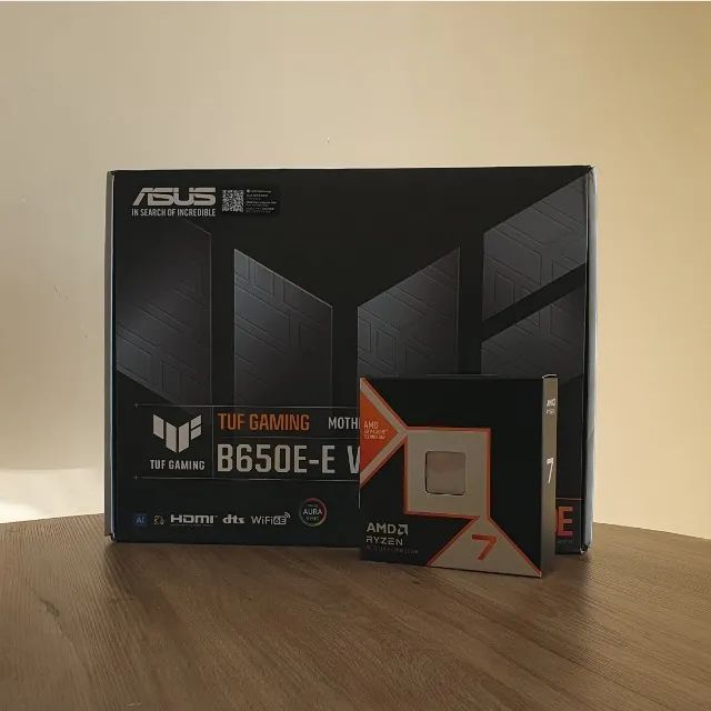 Ryzen 7 9800X3D & ASUS TUF B650-E セット KIT UPGRADE RYZEN 7 9800X3D + PLACA MAE ASUS TUF GAMING B650E-E