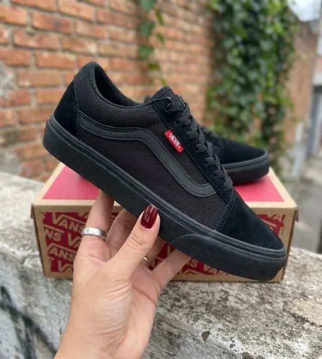 Tenis Vans Old Skool Preto Novo 