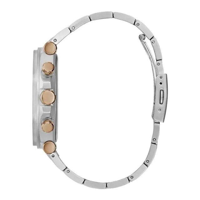 Rélogio Guess Edge Prata com Dourado. - Foto 2