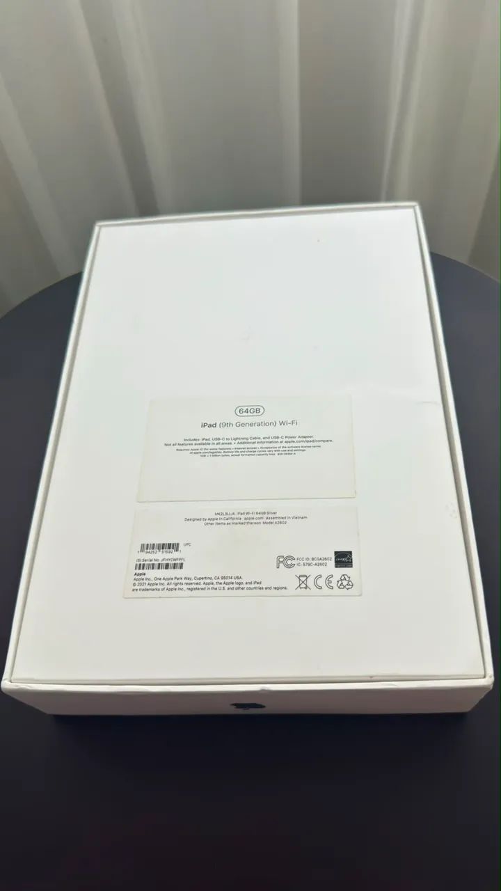 Apple iPad Wifi 9th Geração Cinza Espacial A2602 64GB 10.2 " e de brinde uma capinha  - Foto 2