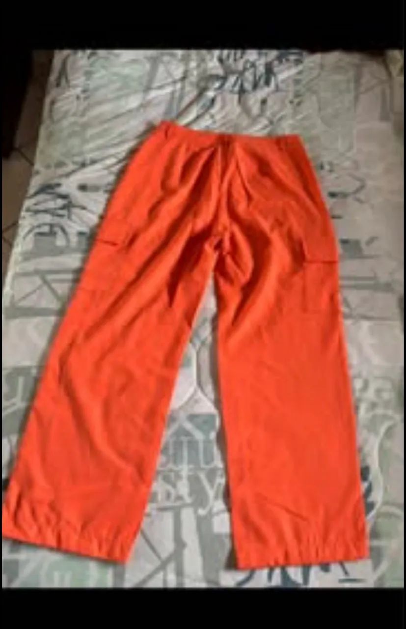 Calça Pantalona Cargo - Foto 2