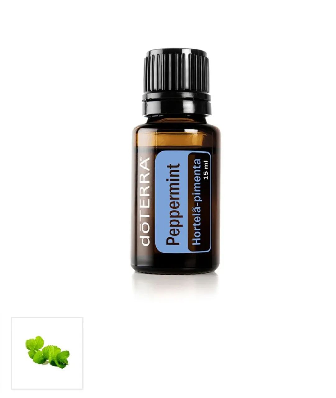doterra óleo essencial de peppermint - hortelã 