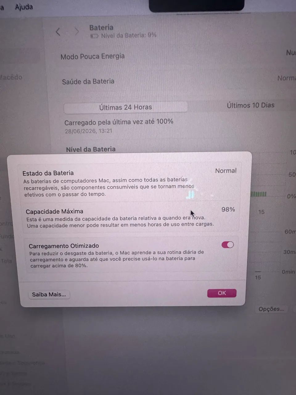 MACBOOK AIR M2 2022 256GB BATERIA 98% - Envio Olx Pay - Notebooks