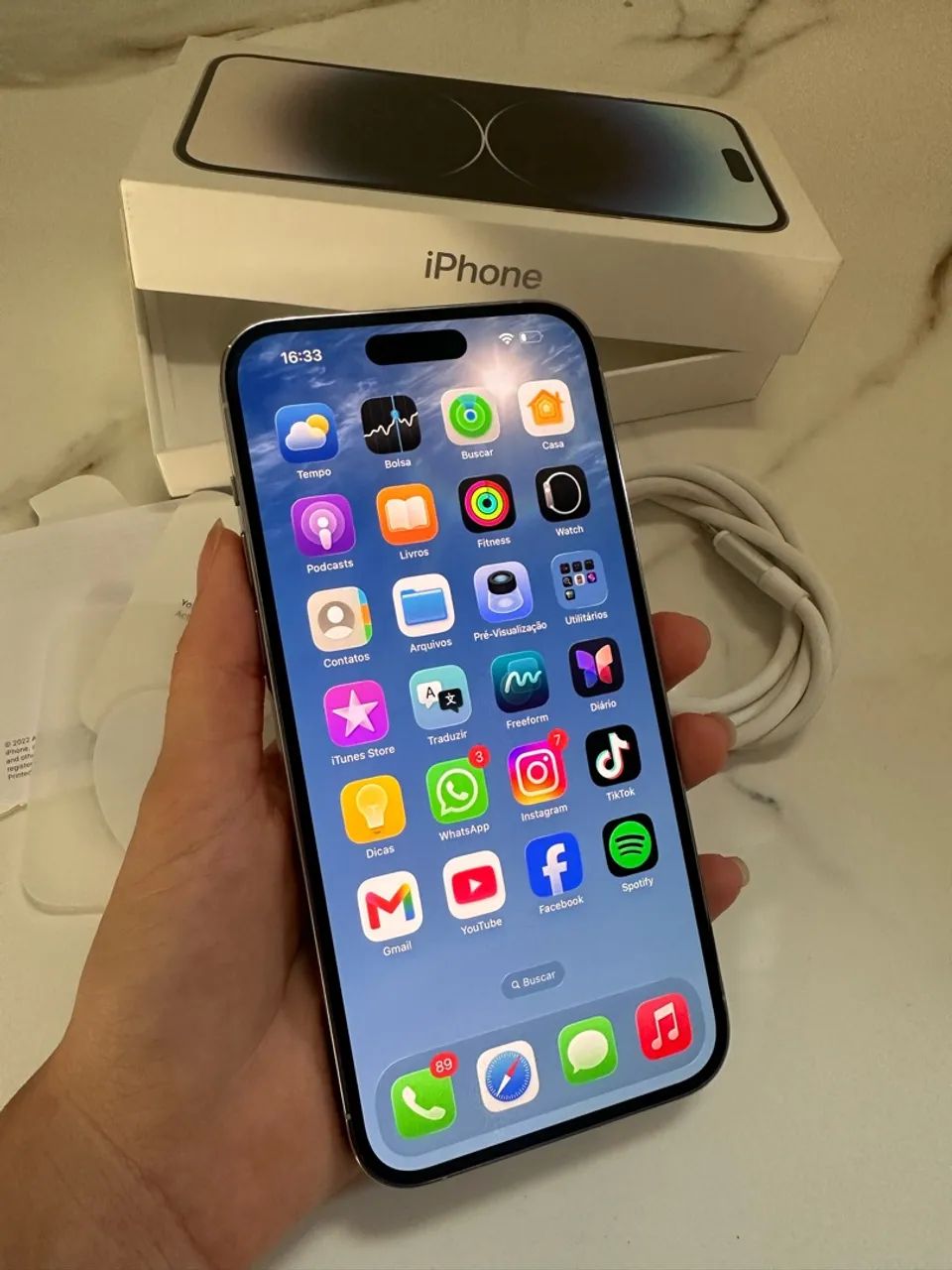 iPhone 14 Pro Max 256gb completo 