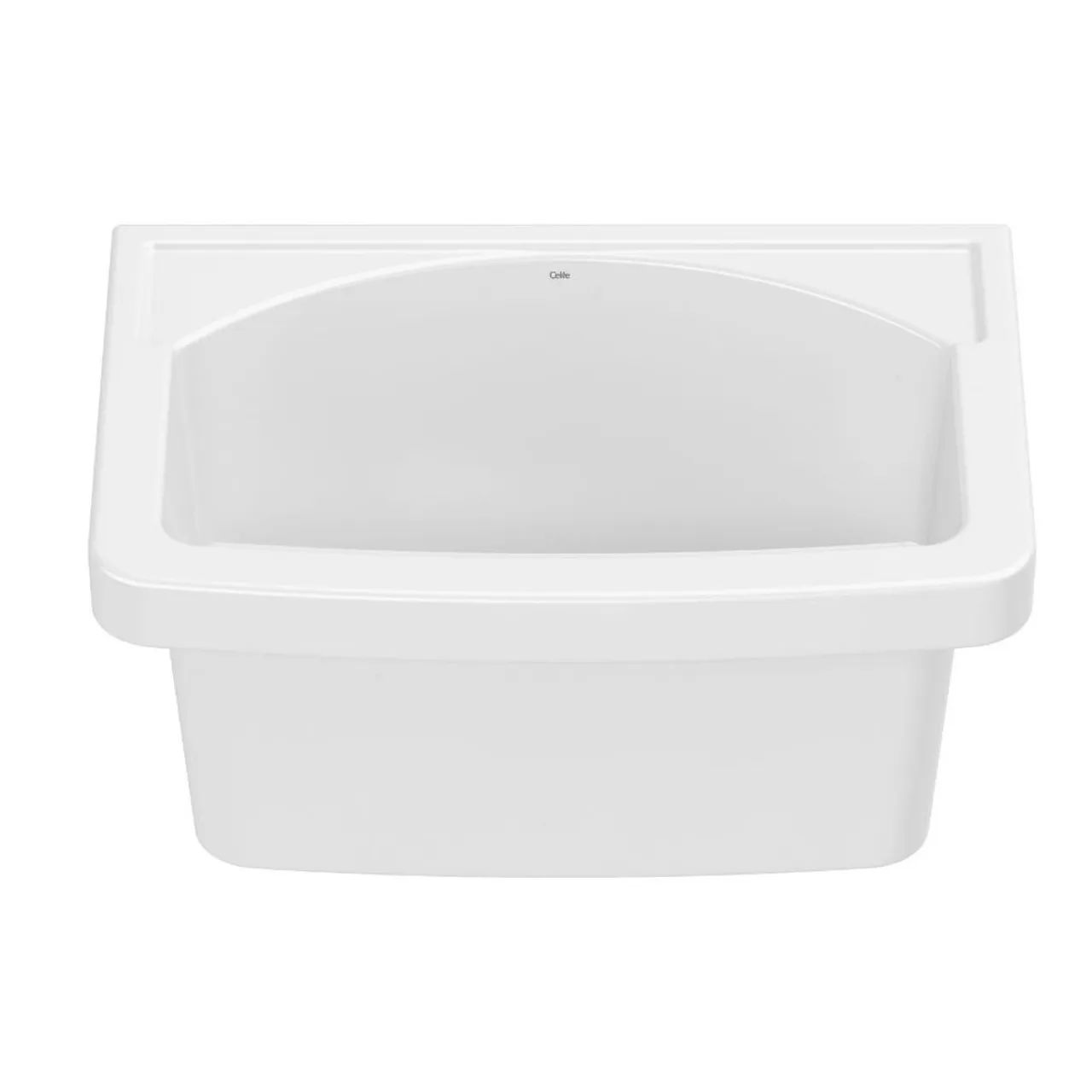 Tanque de Louça Celite 51x38 Branco | Suspenso | Sobra de Obra<br> - Foto 4