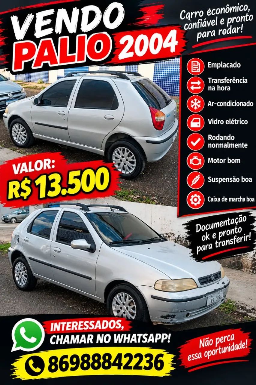 Fiat Palio 1.0/ Trofeo 1.0 Fire/ Fire Flex 4P 2004