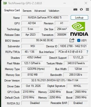 RTX 4060TI 8GB - Foto 3