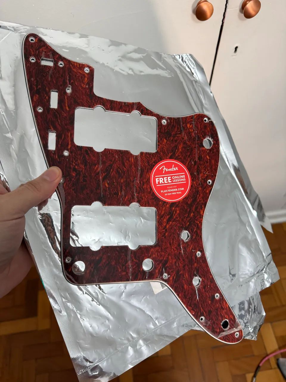 Guitarra Jazzmaster com captador seymour duncan - Foto 4