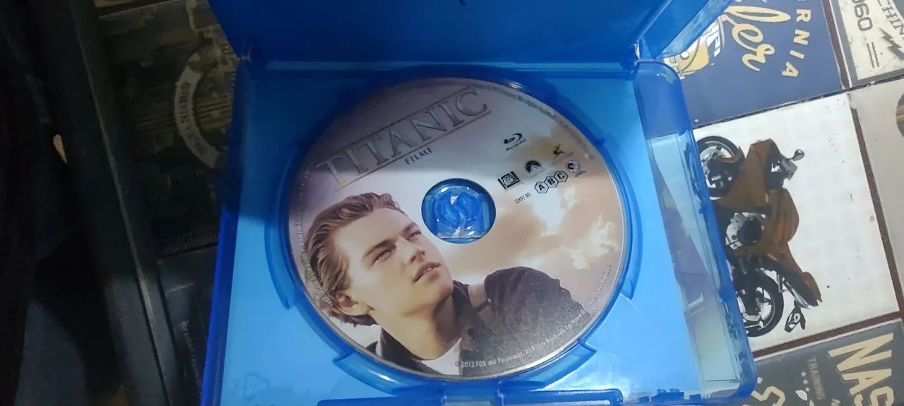 Dvd blu-ray Titanic original sem risco em perfeito estado  - Foto 3