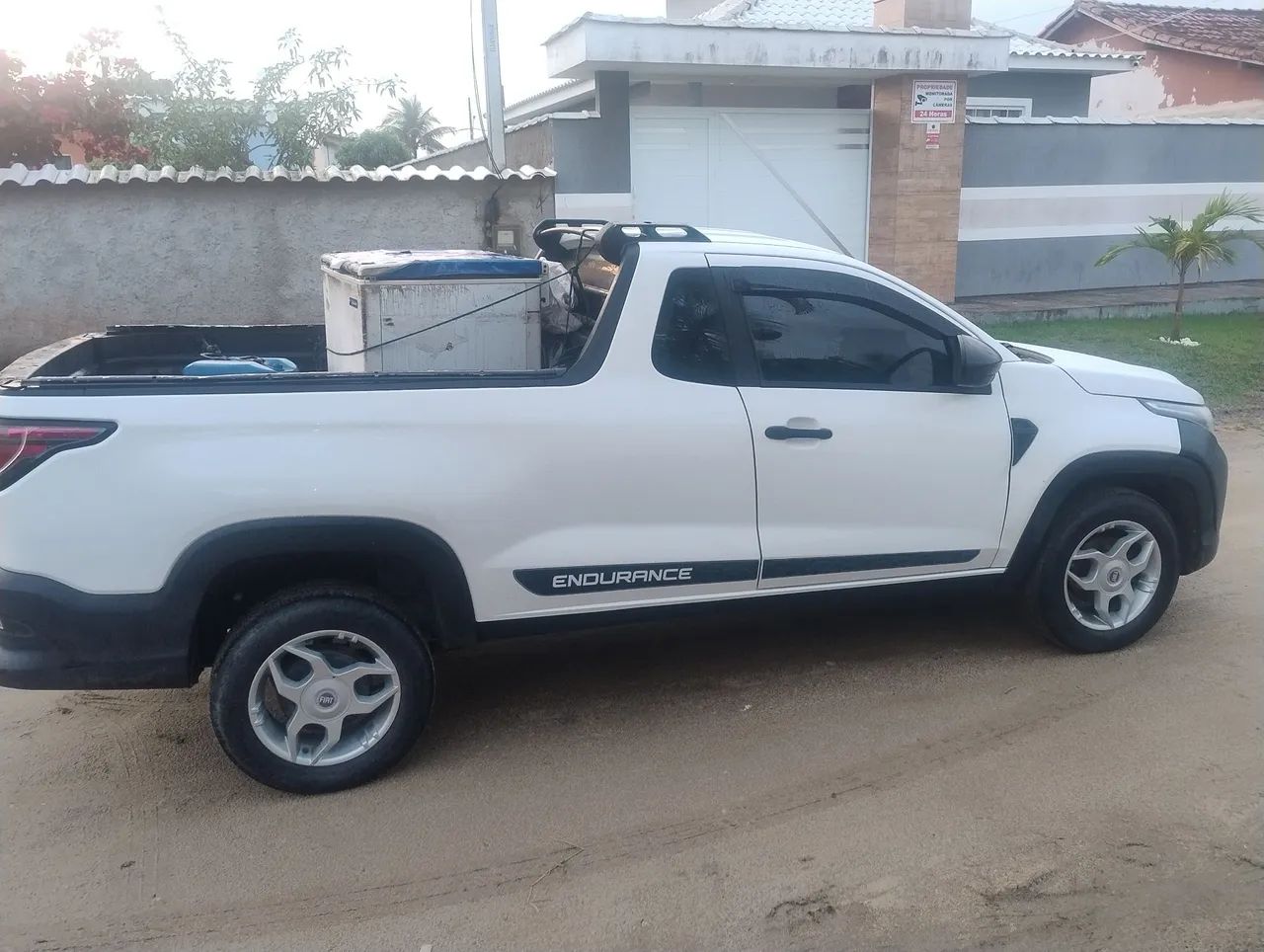 Fiat Strada Endurance 1.4 Flex 8V CS Plus 2022 - Foto 3