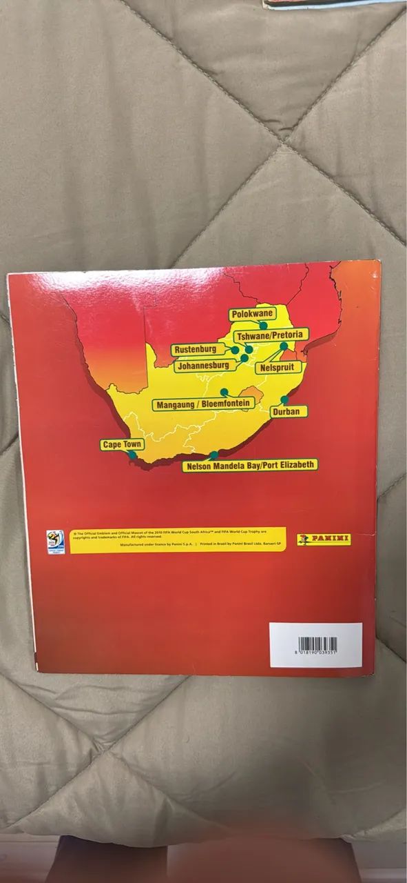 Álbum de figurinhas da copa de 2010 - Foto 5