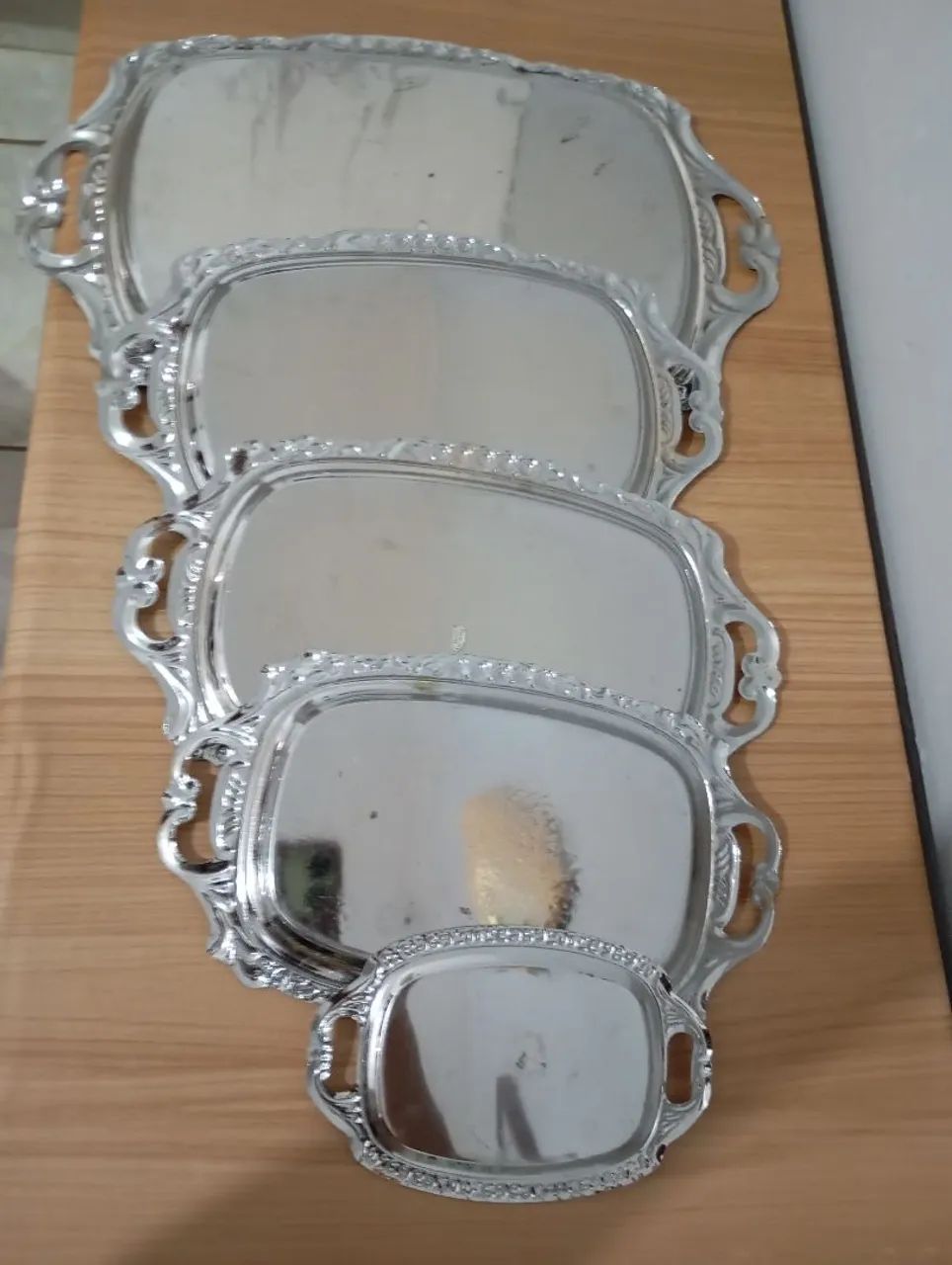 Bandejas de prata 