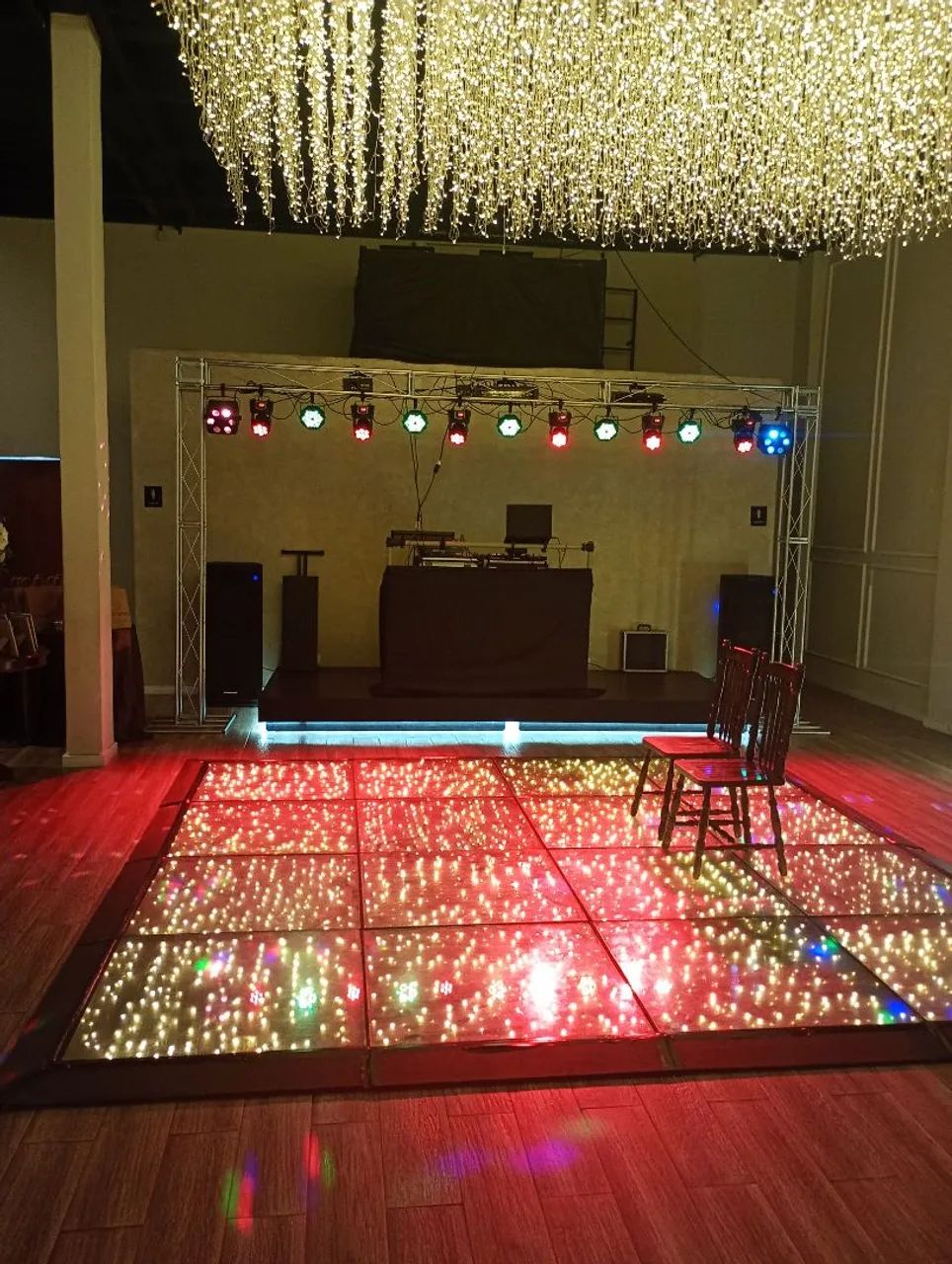 Pista de dança 4x4 LED  - Foto 4