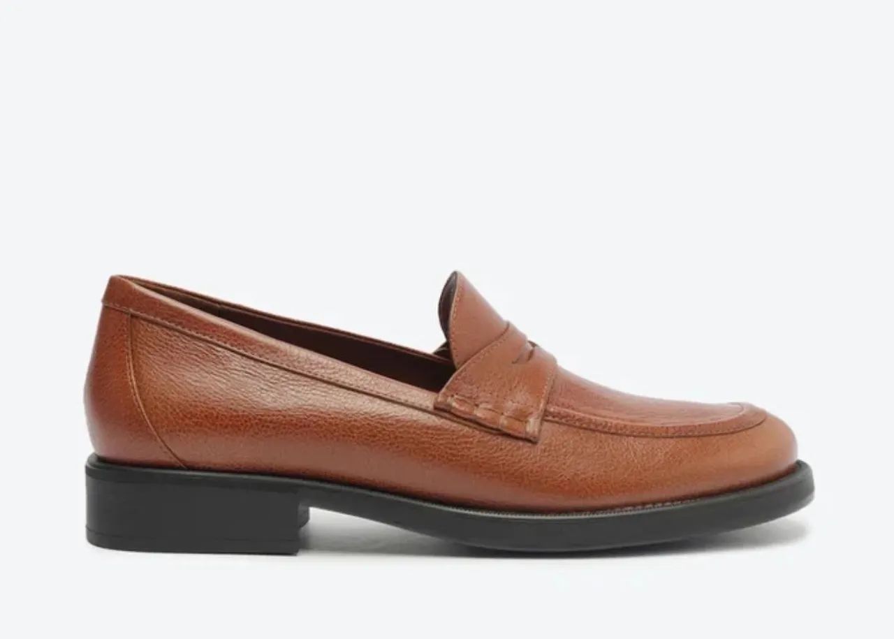 Mocassim Feminino Marrom 100% Couro- SCHUTZ - Foto 3