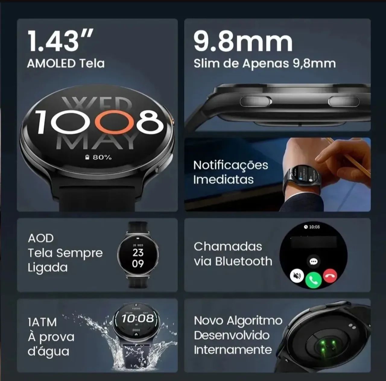 Relógio Smartwatch Haylou solar lite 2 - Foto 4