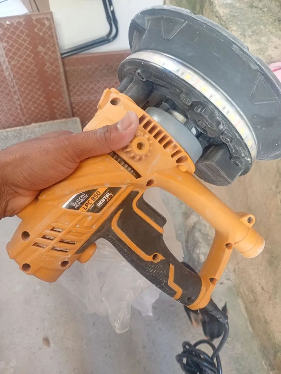 Sander with Vacuum Function